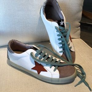 NEW hipster “Golden Goose”-style glitter sporty sneakers